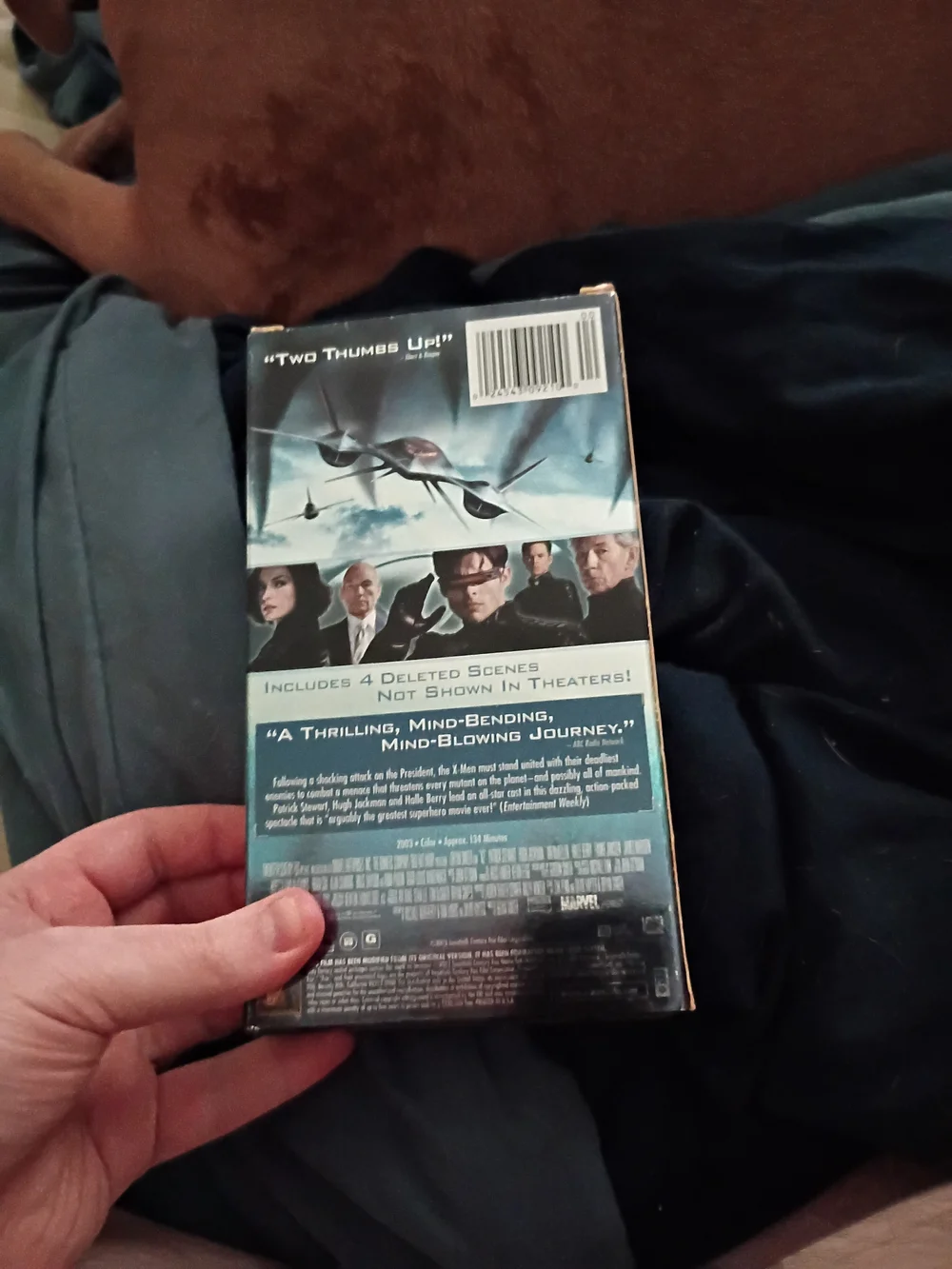 X2: X-Men United on VHS